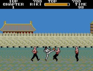 The Western version of Fist of the North Star - Black Belt - The first Master System game (In Japan, at least)!