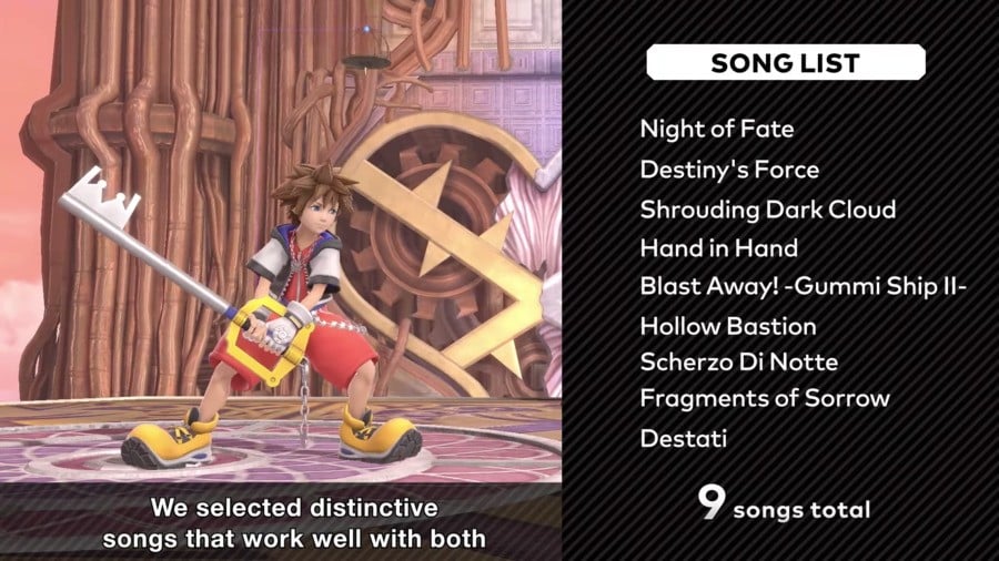 Kingdom Hearts Smash Τραγούδια