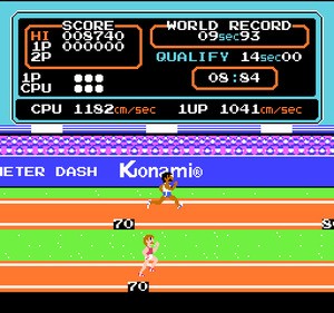 Athletes must have a moustache, apparently