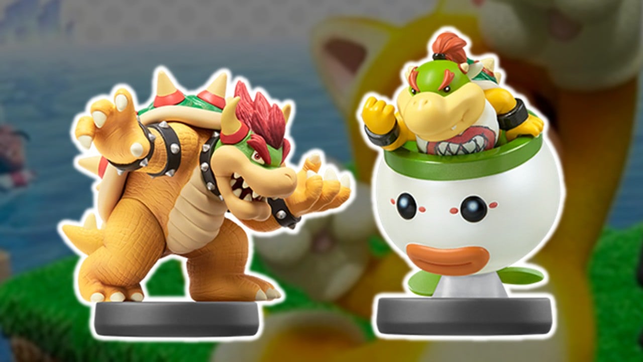 Nintendo Amiibo Bowser Jr. Mini Figure 