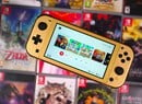 Here's The Switch Lite Hyrule Edition In All Its Zelda-Themed Beauty