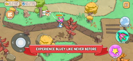 Screenshots of the mobile release