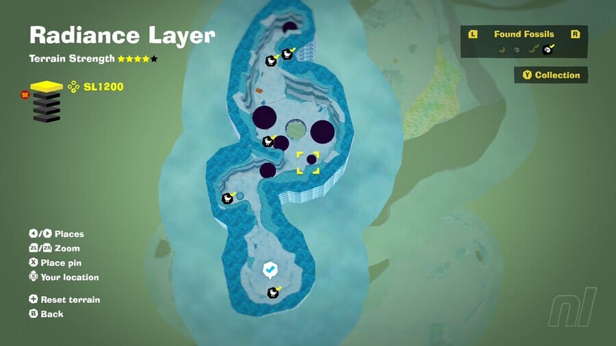 Radiance Layer SL1200 Fossil Map