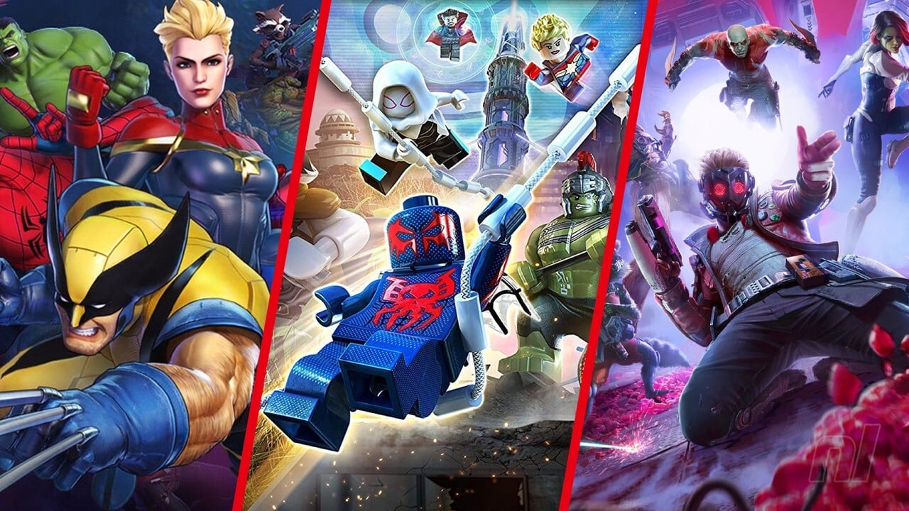 Marvel games shop on switch