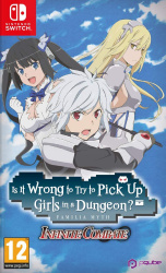 Is It Wrong to Try to Pick Up Girls in a Dungeon? Familia Myth Infinite Combate Cover