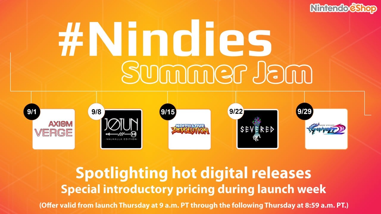 任天堂オブアメリカ、Nindies Summer Jam プロモーションとおいしいシズルリールを発表