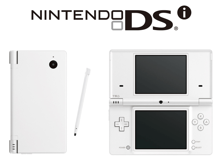 Nintendo DSi White Handheld with 3 FREE GAMES