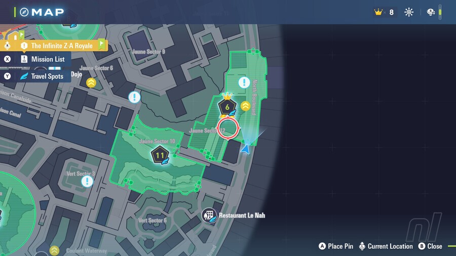 Wild Zone 6 Pokémon Legends: Z-A