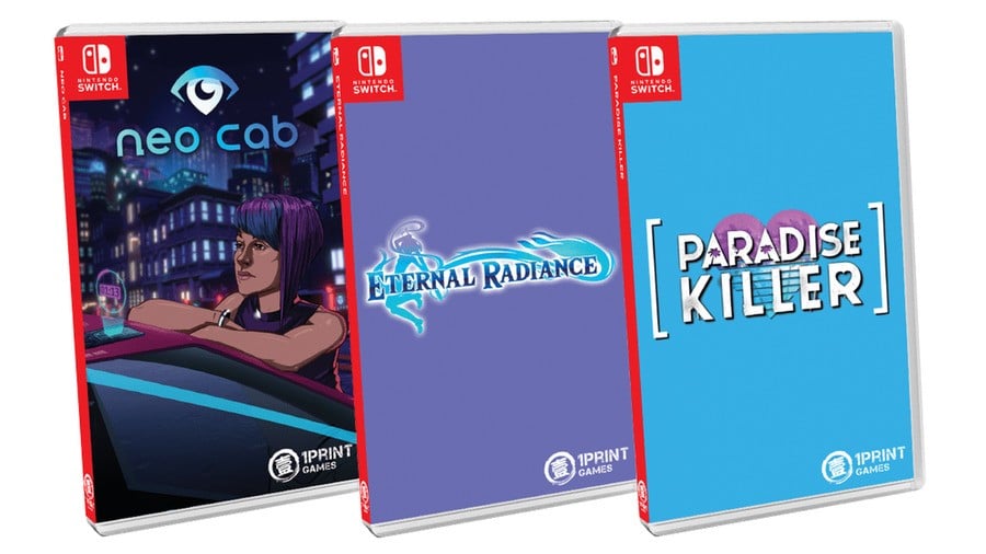 Don't worry, the Eternal Radiance and Paradise Killer boxarts are placeholders.