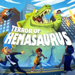 Terror of Hemasaurus Cover