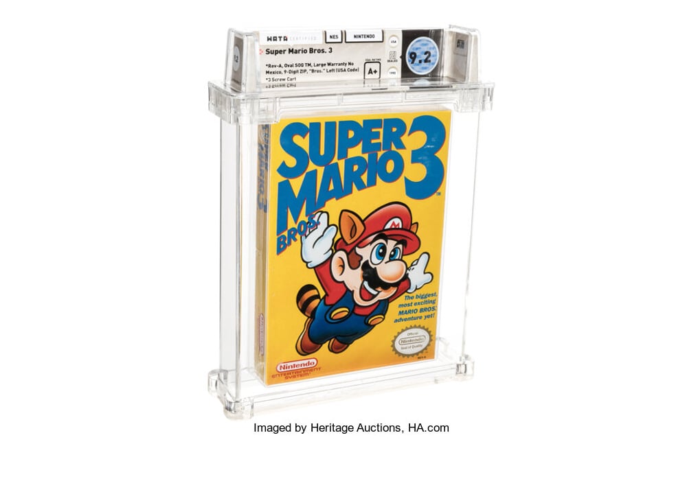 Sealed Copy Of Super Mario Bros. 3 Sells For 156 000 Nintendo Life