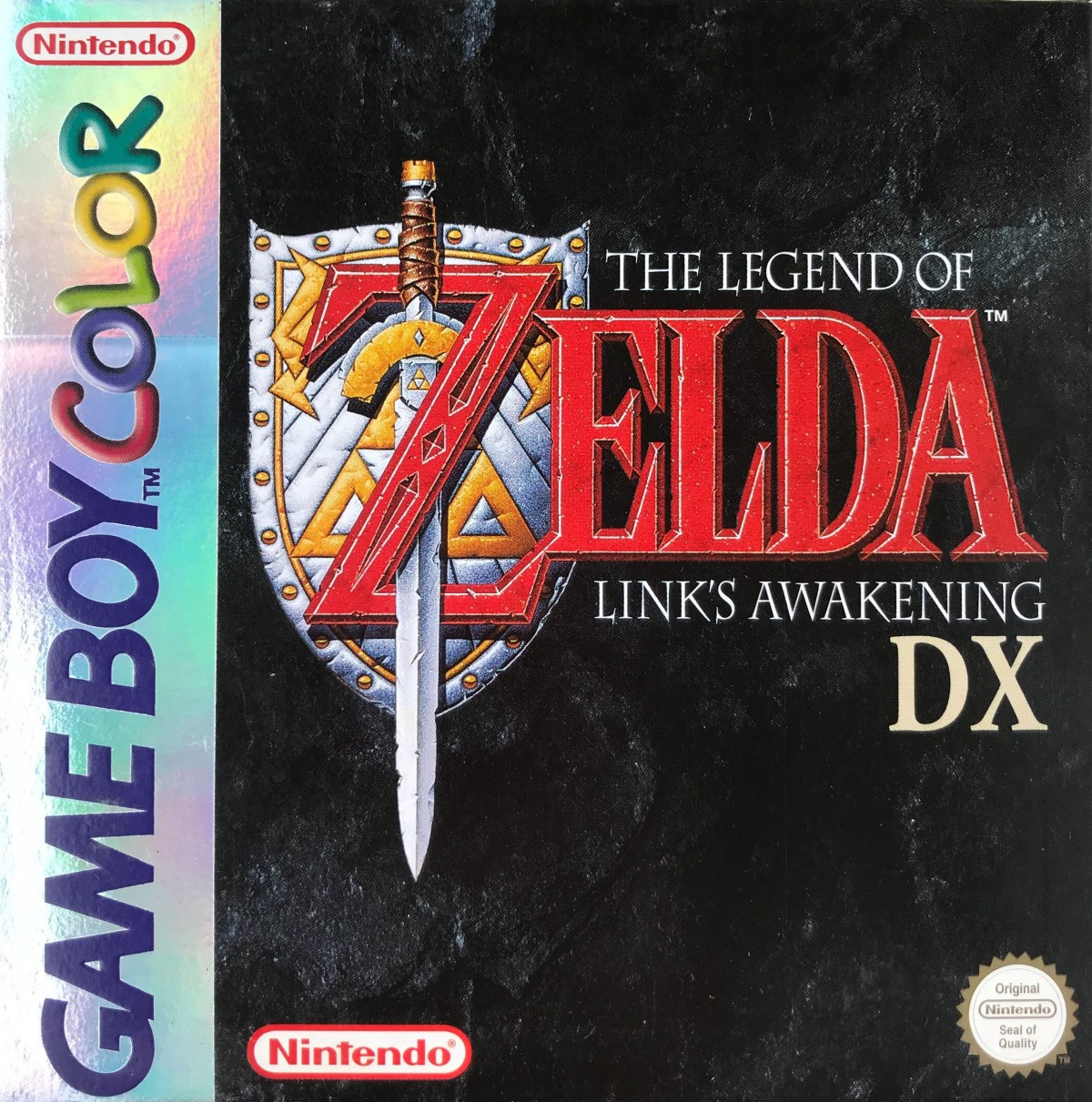 Nintendo Gameboy GB Legend of Zelda box Links Awakening From Japan