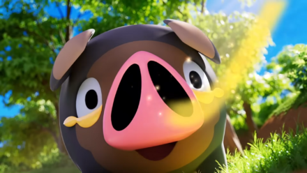 Lechonk Animated Pokédex