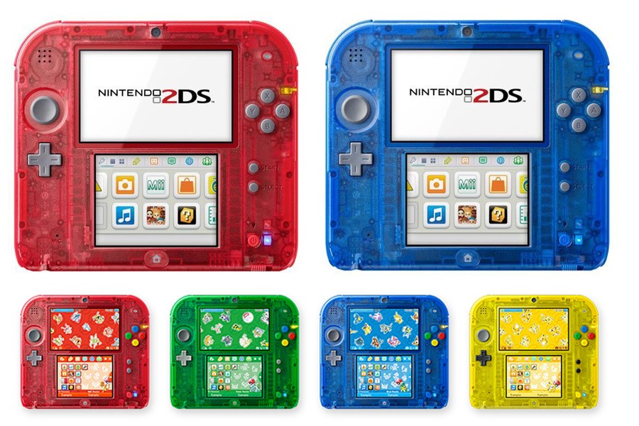 The 2DS, directly targeted at young and budget-conscious gamers