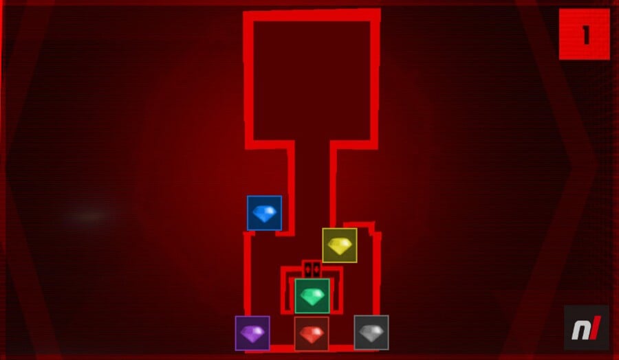 Gems: Set of 24 Red Gems - Dead Man's Chest