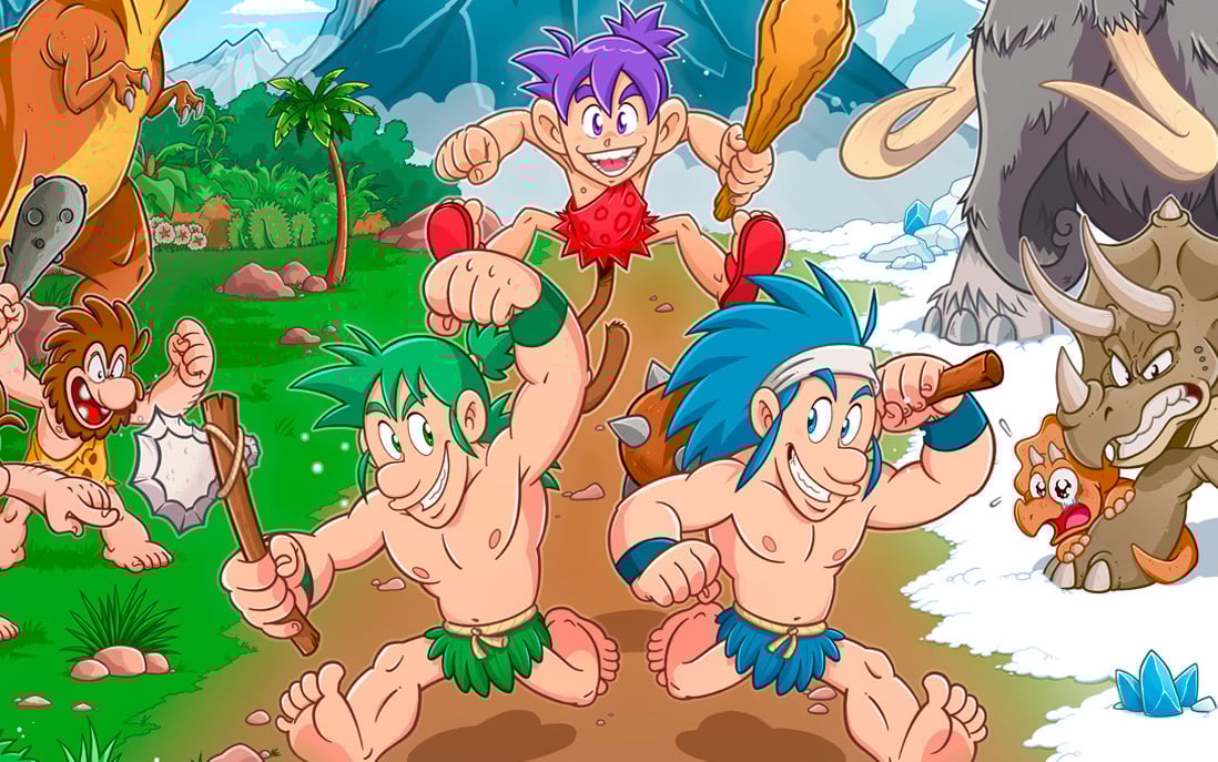 Joe & Mac Retro Collection Kickstarter Reviving Three Prehistoric SNES Games