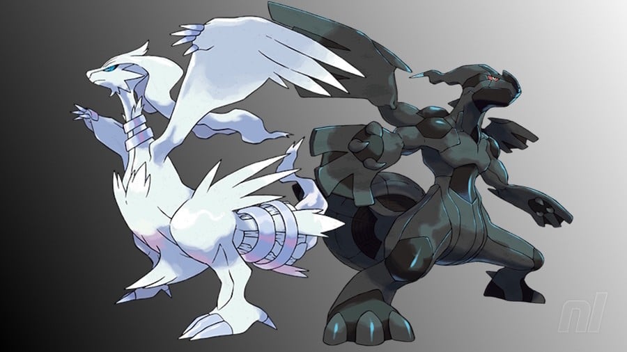 Reshiram and Zekrom Black & White