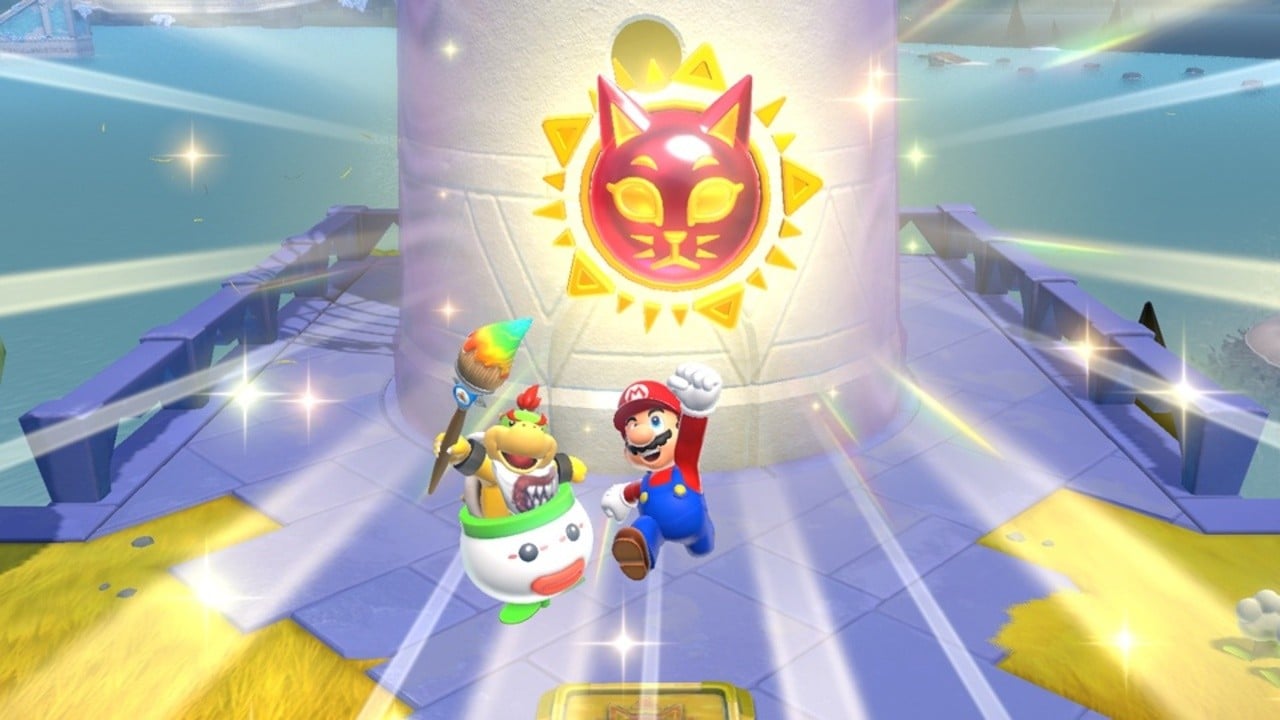 It looks like you can adjust how much Bowser Jr. helps you with the new Super Mario 3D World add-on