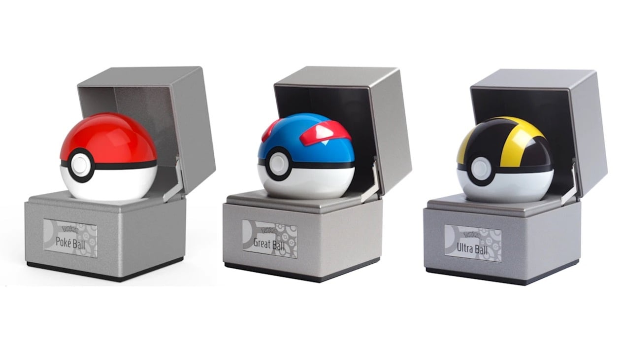 Premium Poké Ball, Great Ball And Ultra Ball Replicas Are All Available  From My Nintendo Store UK