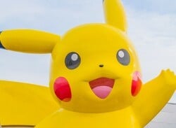 A Bunch Of Little Pikachus Danced Around A Ten-Metre-Tall Pikachu To Celebrate Mall Opening