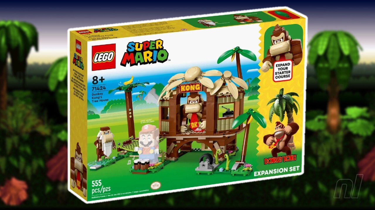 LEGO revela novos conjuntos de aventura Donkey Kong