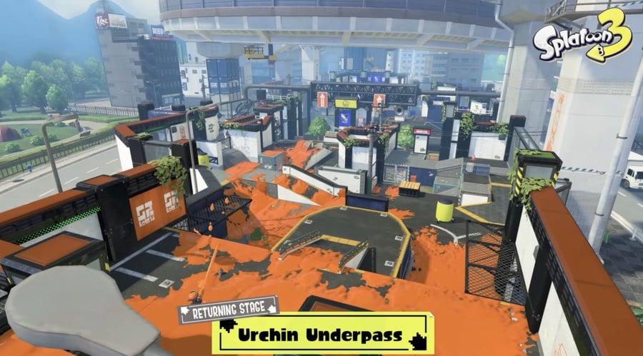 Splatoon 3 Urchin Underpass