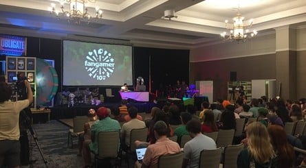 Fangamer has been attending events like PAX since 2010, and holds regular 'Camp Fangamer' gatherings