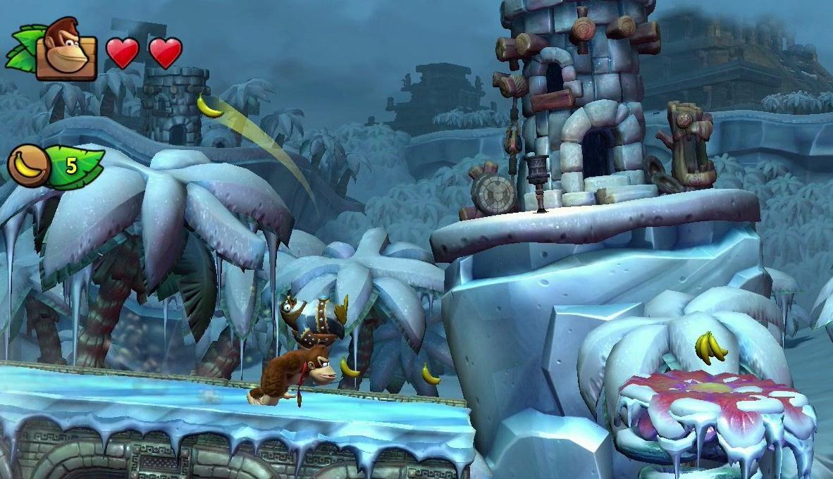Donkey Kong Country Tropical Freeze - Full Game Co-op Walkthrough 