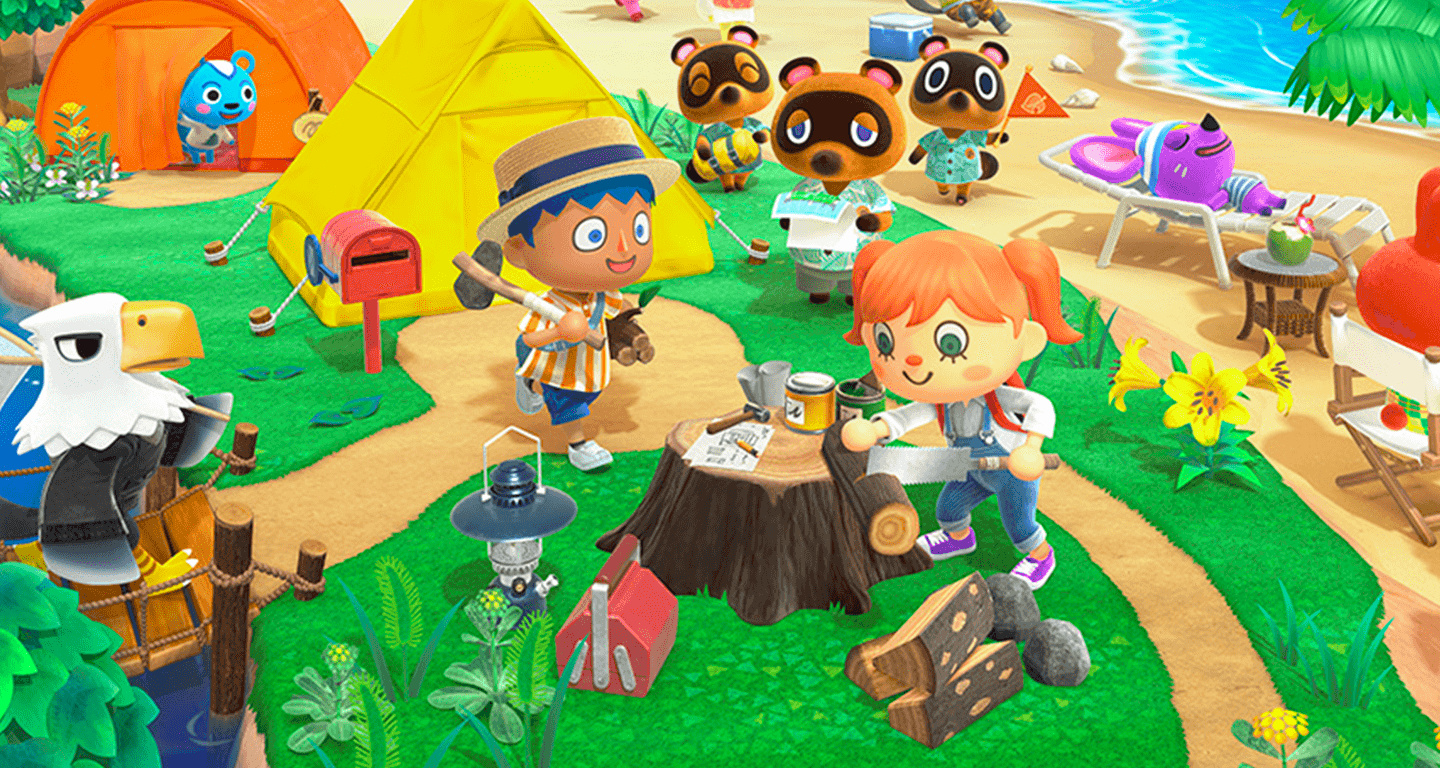 animal crossing switch game play