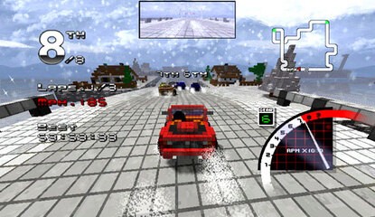 Retro Roads Never Looked Better Than 3D Pixel Racing