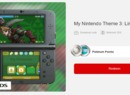 Legend of Zelda 3DS HOME Theme and Miitomo My Nintendo Rewards Go Live
