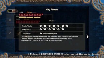 King Rhoam Weapons