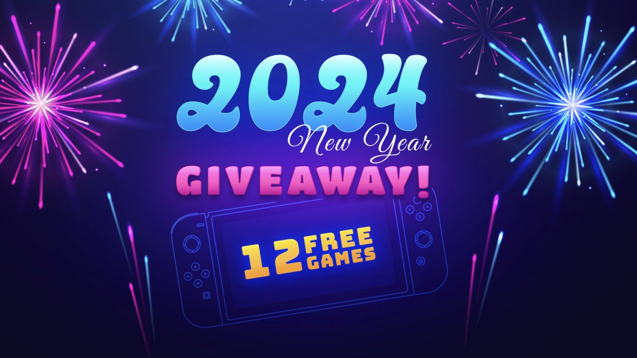 QubicGames Launches New Year Giveaway With 12 Free Switch Games (US)