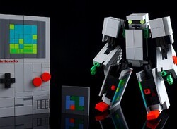 This LEGO NES Turns Into A LEGO Game Boy Which Turns Into A LEGO Transformer