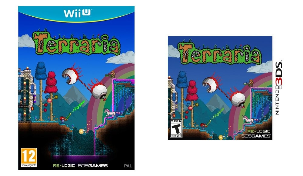 TERRARIA Game For Nintendo Wii U Complete with Instructions