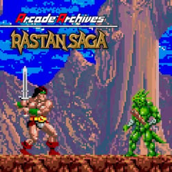 Arcade Archives RASTAN SAGA Cover