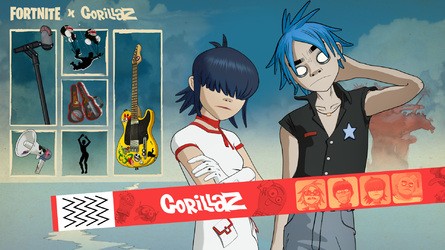 Gorillaz Fortnite Fest