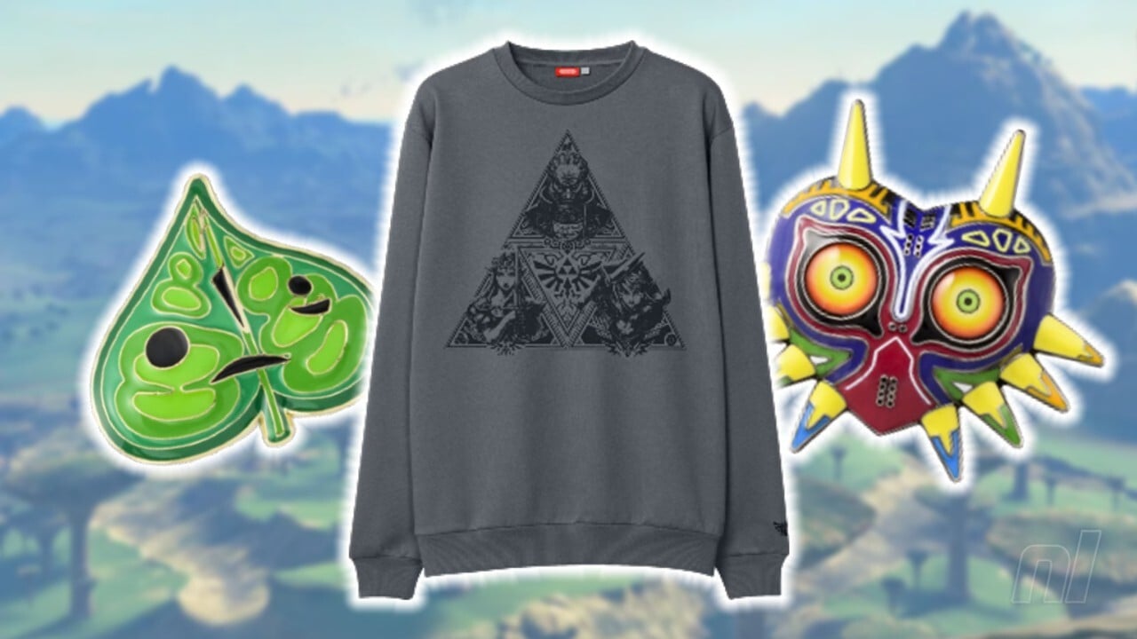 Online pop-up shop brings Zelda merchandise previously only available in Japan to the My Nintendo Store (Europe)