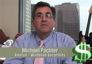 A rare photo of Pachter with his mouth shut.