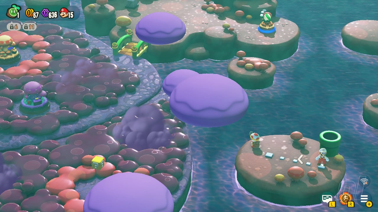 Super Mario Bros. Wonder: all Captain Toad locations