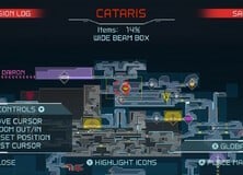 Metroid Dread Cataris Map