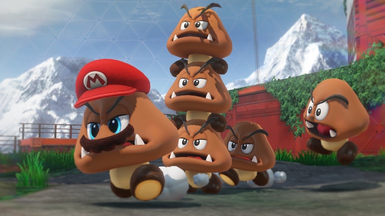 隨機：Super Mario Odyssey Hack允許玩家堆疊200 Goombas