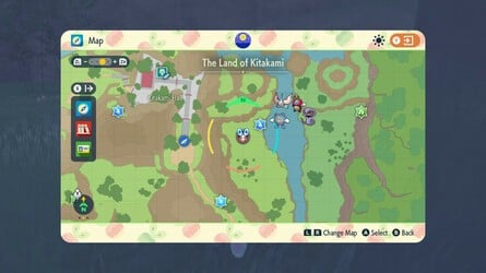 All Wild Tera Pokémon Locations > The Teal Mask DLC - Kitakami Region > Mossfell Confluence Wild Tera Pokémon > Wild Tera Arbok - 2 of 2
