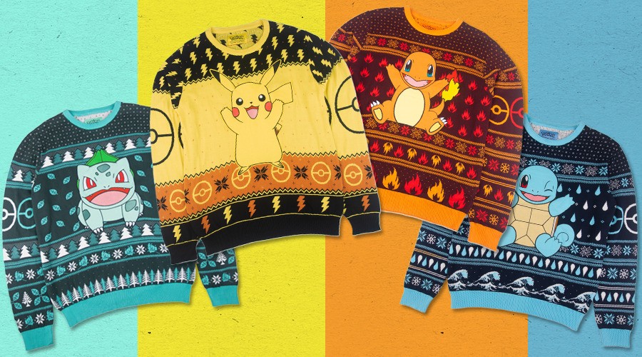 Deals Catch Yourself A Merry Christmas With This Exclusive Pokemon Jumper Discount UK Nintendo Life