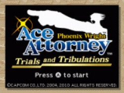 Phoenix Wright: Ace Attorney - Trials & Tribulations Cover