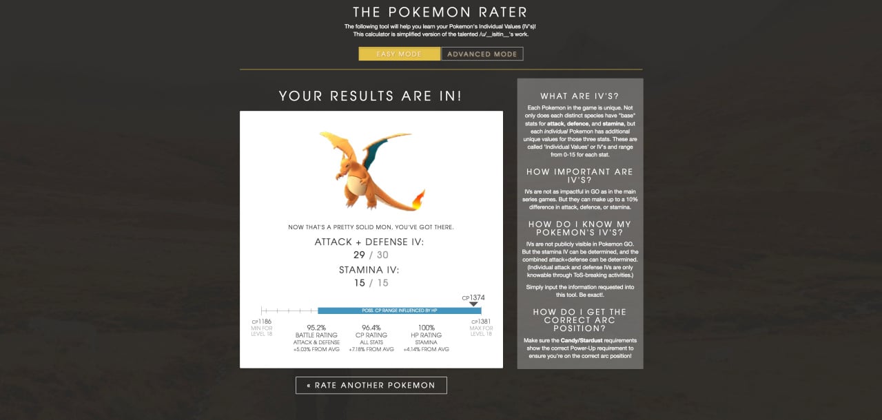 CP table of Mew with high IV% : r/TheSilphRoad