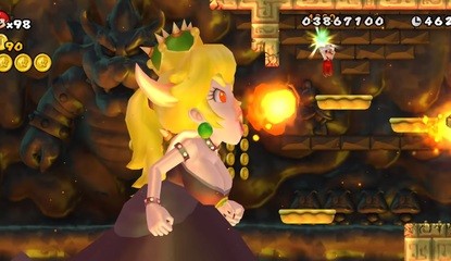 New Super Mario Bros. Wii Mod Adds Bowsette To Final Boss Battle