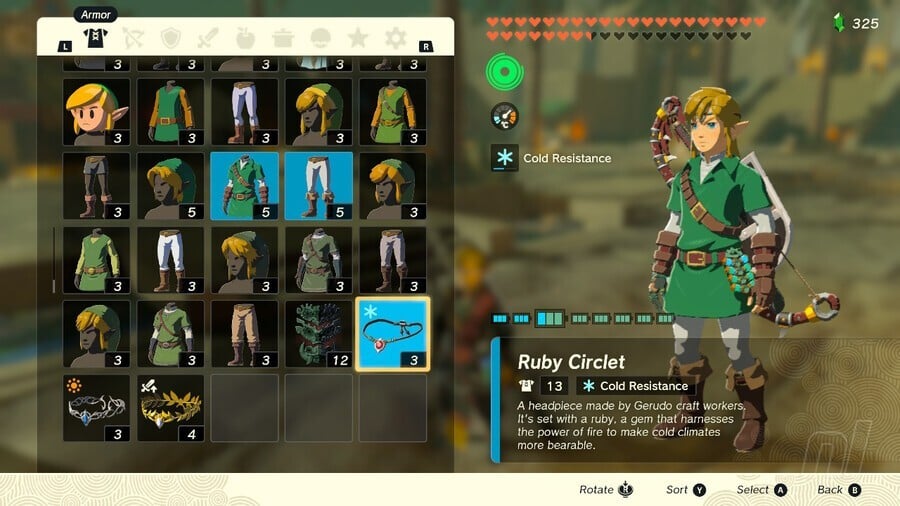 Nintendo Shows Off the New Armour in Zelda: Breath of the Wild's