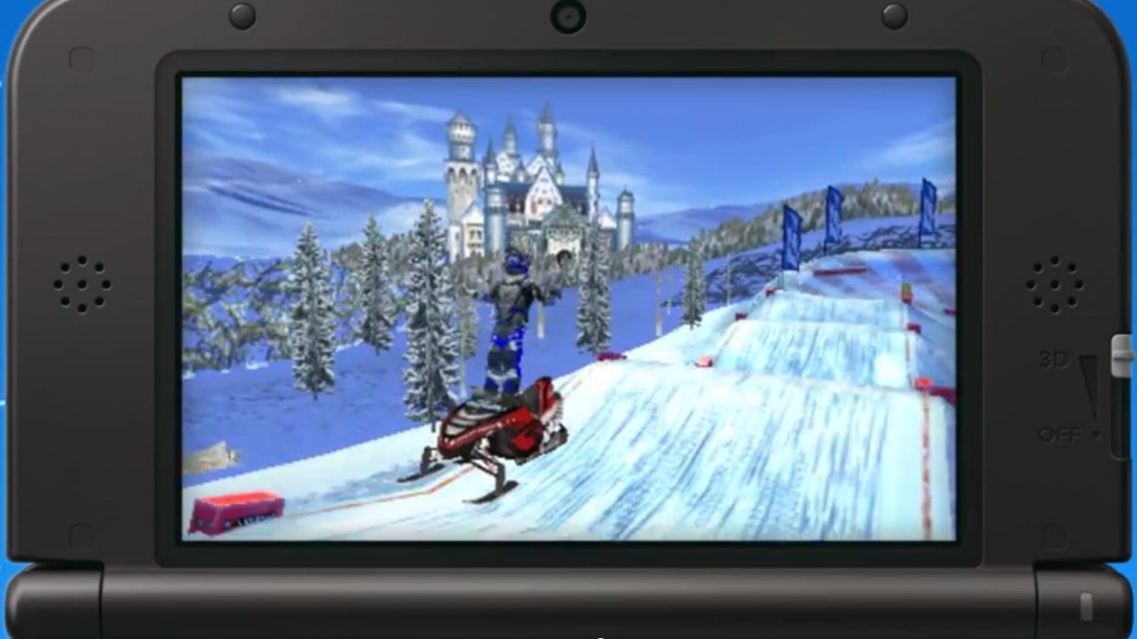 10月17日，Snow Moto Racing 3D滑入北美的3DS ESHOP