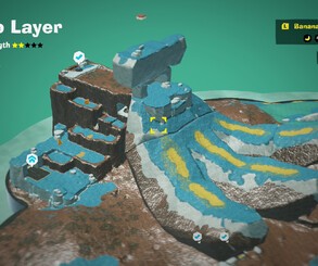 Donkey Kong Bananza Map